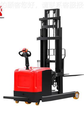 移前式电动小叉车液压堆高车2吨全高61385自动无腿升升降铲车1吨