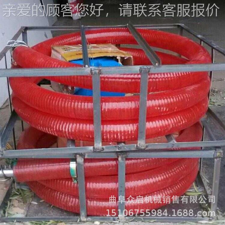 车载收3寸软管吸粮机 蛟粮食100mm电米动装粮卸粮机8长牛筋管龙上