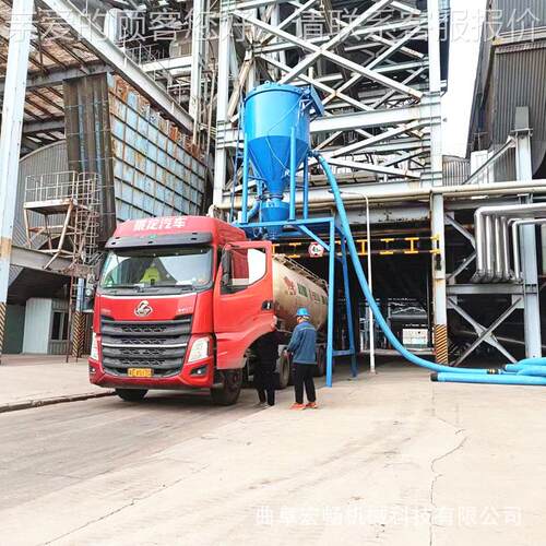 电厂散灰无尘高抽灰QL200机 粉粉煤灰装车机 颗粒装罐负压气力吸