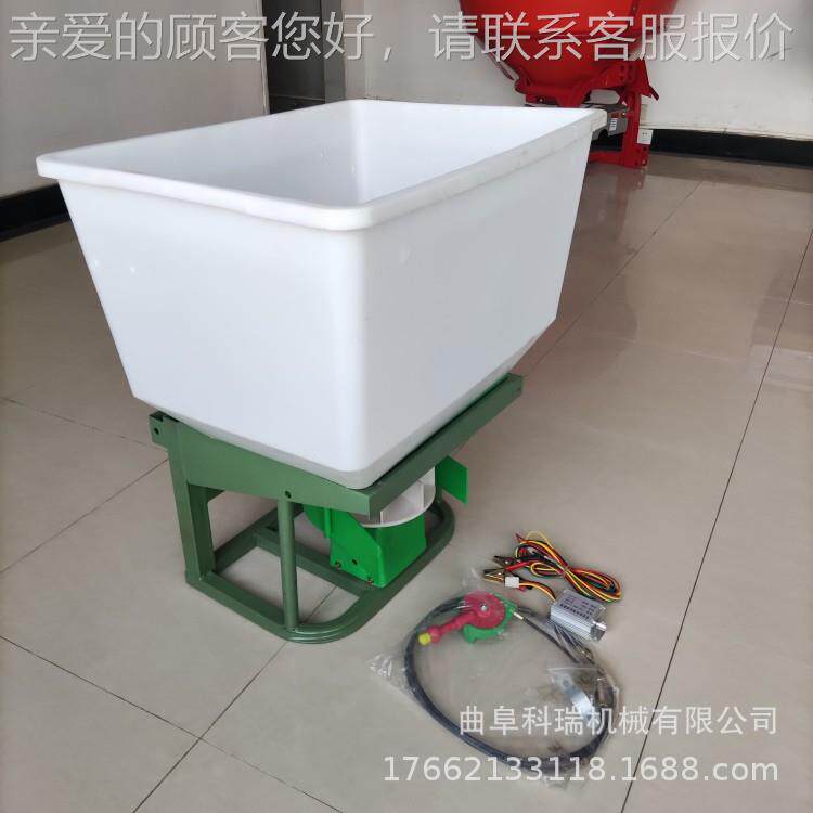 小麦玉追肥机小 米电动三轮后挂撒化肥机科YYY瑞四轮前置 撒肥机