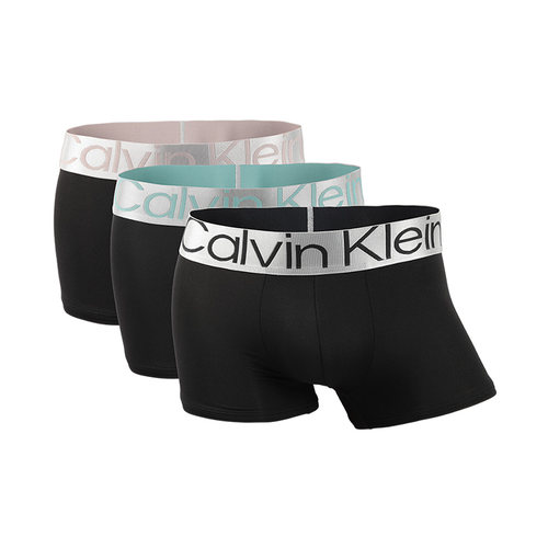 3条装CalvinKlein男士平角内裤