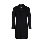 Boss男士 2025新款 高端休闲羊毛羊绒长款 Hugo 大衣冬季 保暖外套潮