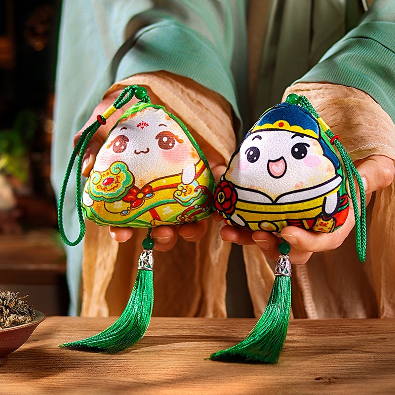 端午节艾草香包diy材料包创意手工香囊送妈妈的礼物国风香包