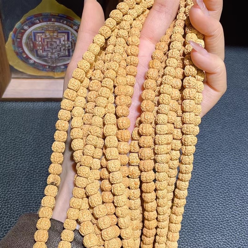 速发五瓣藏式金刚菩提多圈半成品 佛珠项链手串 CF57