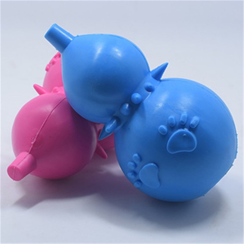 速发Pet Dog y Iteractive Rubber Gourd Bas Pet Dog  Puppy