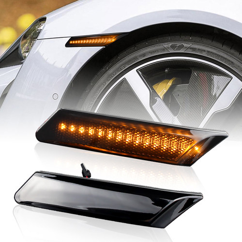 适用保时捷博克斯特Boxster/卡曼Cayman 987改装转向灯叶子板边灯