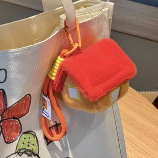 十个勤天周边 创意土地庙毛绒玩偶钥匙扣挂件 书包装饰挂件小礼物