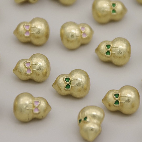 金属金色葫芦蝴蝶结纽扣衬衫开衫扣子儿童服装钮扣子连衣裙扣,居家布艺,纽扣,淘宝优惠券,粉丝福利购,淘宝优惠卷