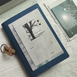 超额假期原创自由组合素材书衣搭配A5笔记本子日程计划手账本ins