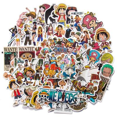 150Pcs One Piece Luffy Stickers Anime Sticker Notebook Mo