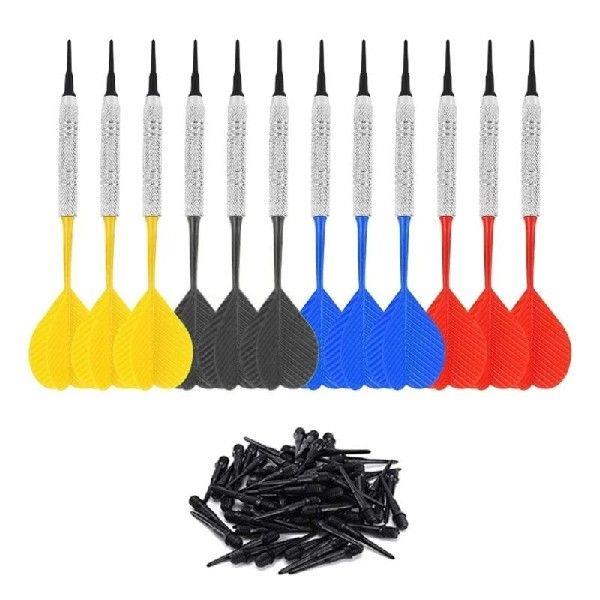12Pcs Soft Tip Darts with Darts Tip Professional Indoor