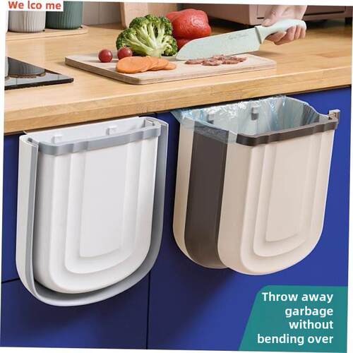 Garbage Basket for Kitchen Bathroom Hanging Trash Bin Kitche