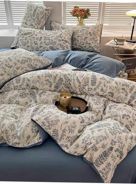 bedsheet sets fitted bed sheet set bedding cover 床单套装