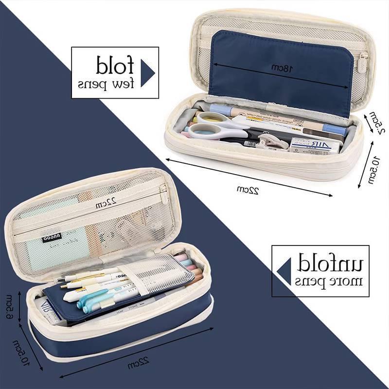 Kawaii Pencil Case Korean Pouch for Girls Large Capacity