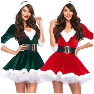 Cosplay Costumes Christmas clothing Women Santa Dress Claus