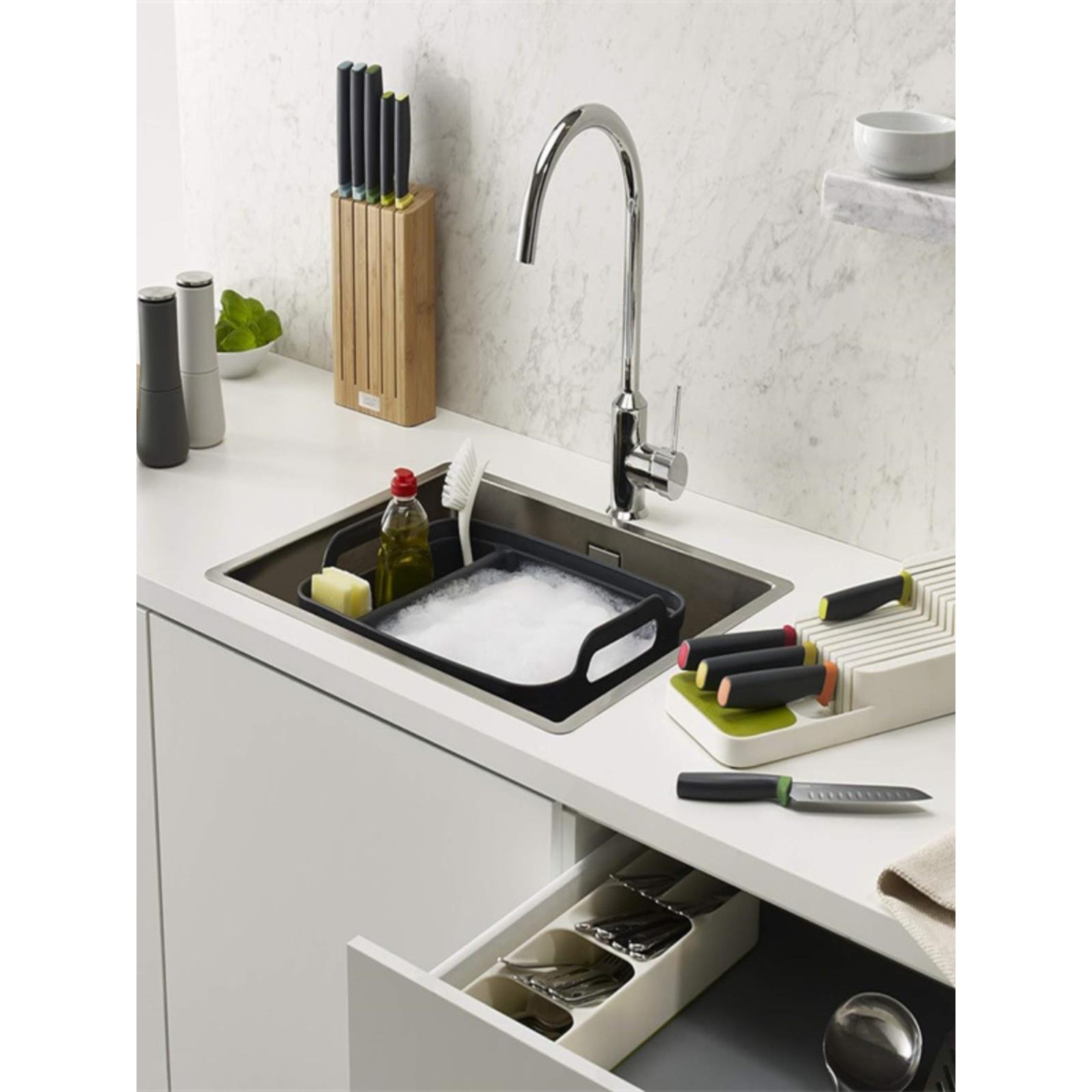 Two files Kitchen drawer cutlery storage tray
