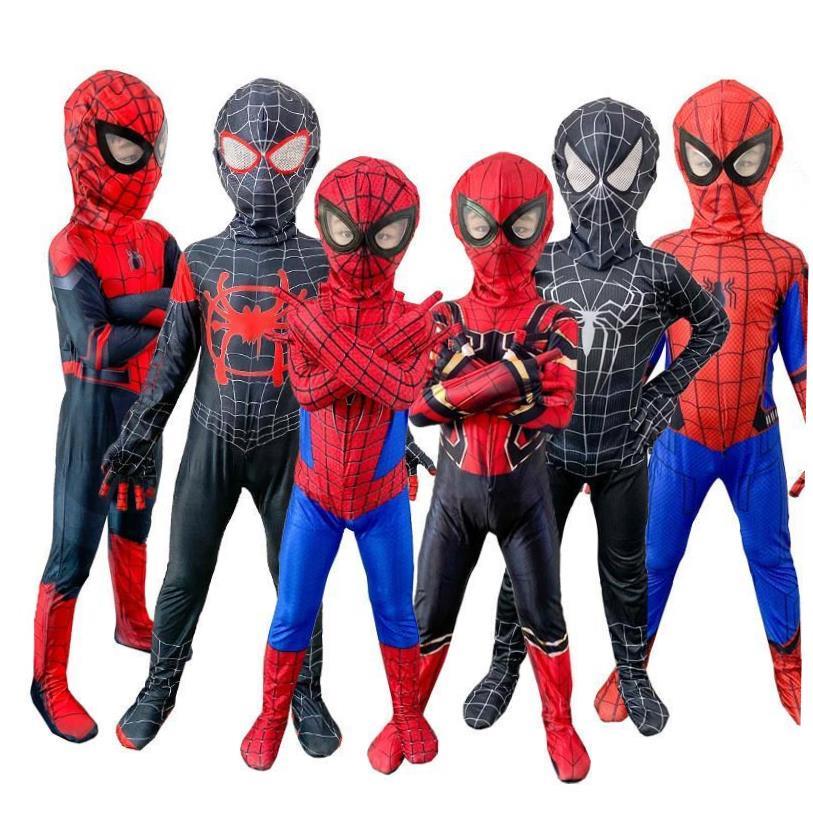 Spider-Man tights onesie Halloween costume Spider-Man 蜘蛛人