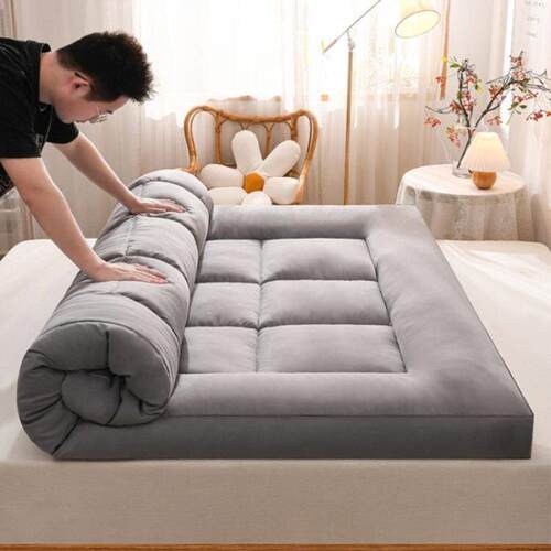 10cm thick soft bed mattress folding mattress topper pad