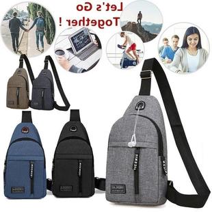 Women Hop Chest Hip Bags Crossbody Men for Pack Canvas Small