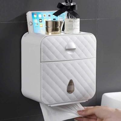tissue box shelf bathroom drilling toilet sanitation cartons
