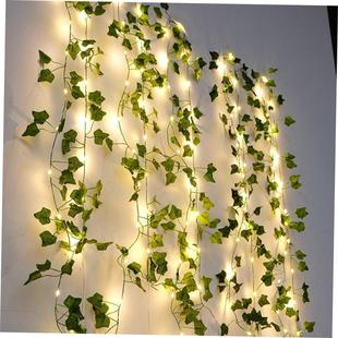 Artificial vines Ivy LED Decoration strip Party lights light