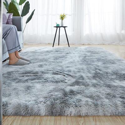 Plush carpet bedroom rug bedside blanket floor mat地板垫地毯