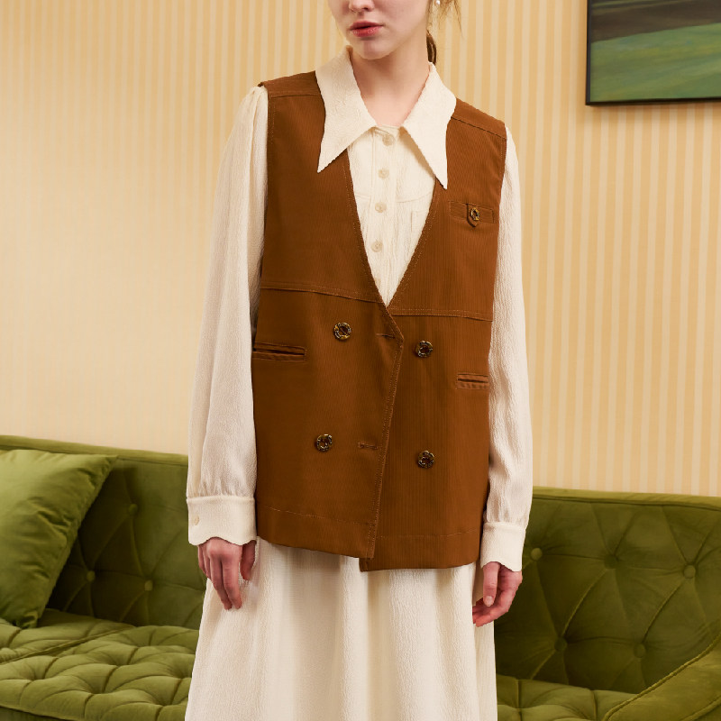 肌理Patavinity双排扣