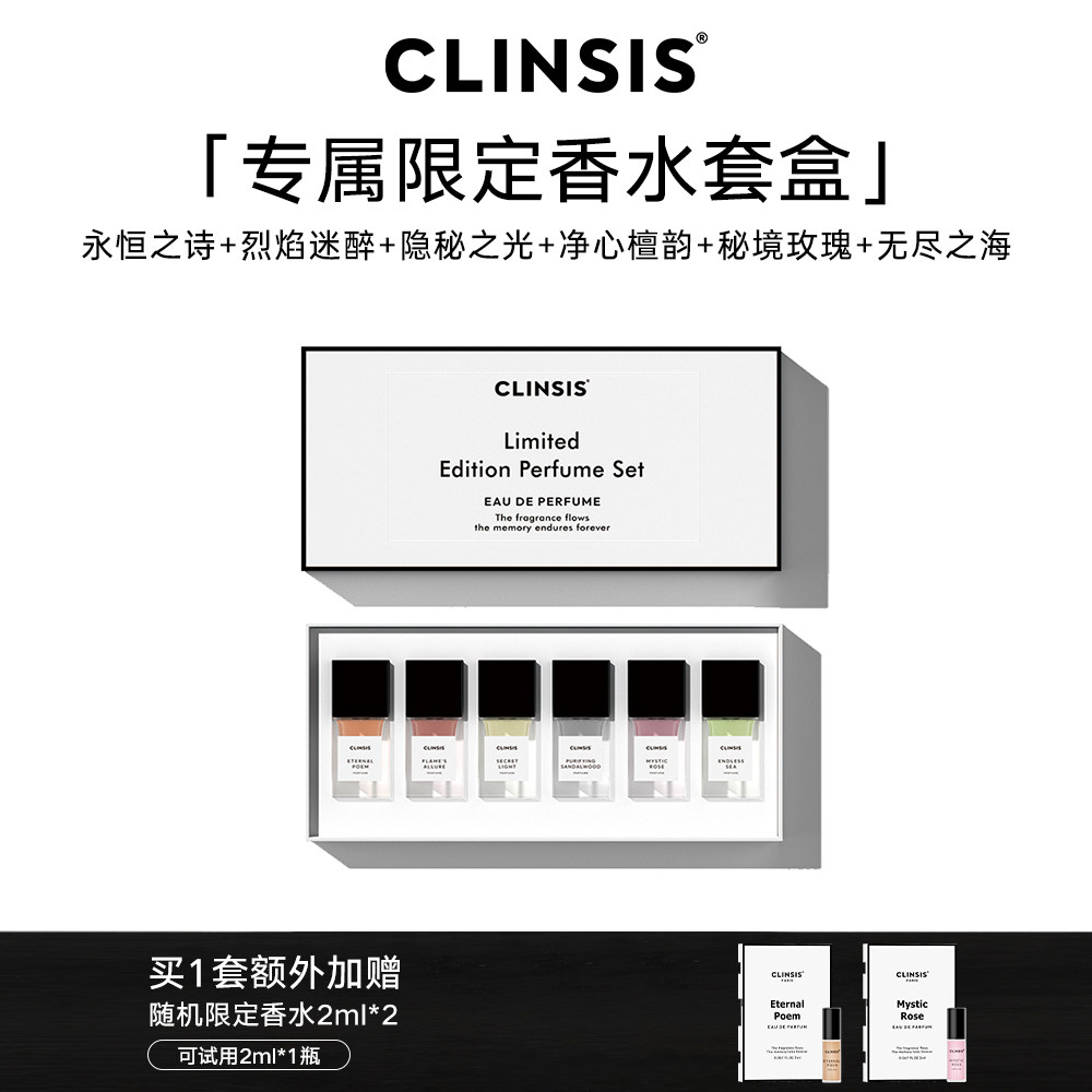 CLINSIS香水礼盒持久留香72小时图片