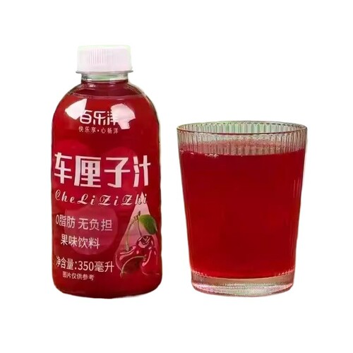 车厘子味果味饮料350ml*2瓶