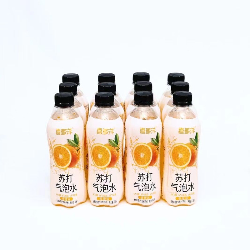 苏打气泡水香橙味360ml*1瓶