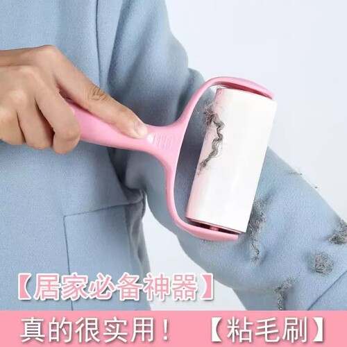 1个随机颜色粘毛器实用神器