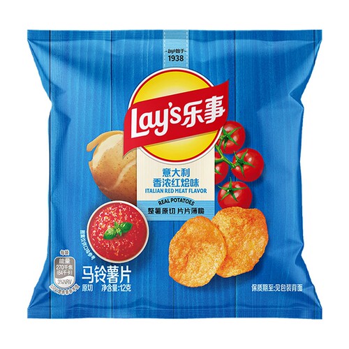 乐事12g红烩味薯片*1包