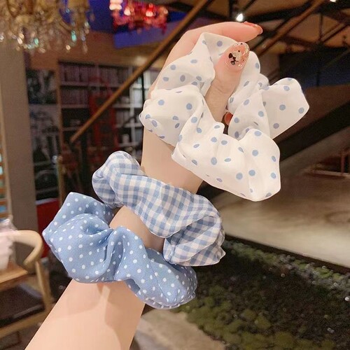 【1条】蓝色系大肠发圈