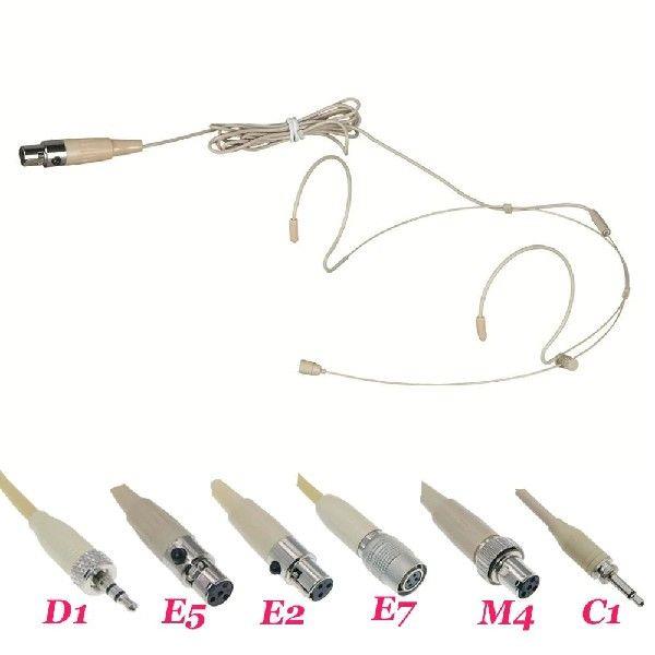 Skin Sing Speech Karaoke Headset Microphone For Sennheiser