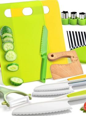 13 Pieces Montessori Kitchen Tools for ToddlersKids Cooking