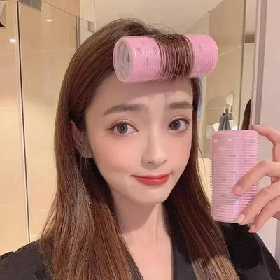 6Pcs Randomly Color Aluminum Core Long Hair Curler Bang Roll