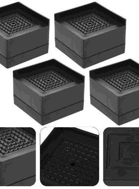 4 Pcs Furniture Floor Mat Bed Frames Lifts Riser Rubber