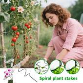 Tomato Plant Stakes Twisted Metal Climbing Twist Stake