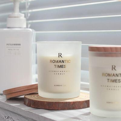 Fragrant Scented Candle glass Jar candles Gifts Fragrance
