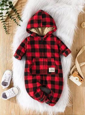 Newborn Baby Clothes 3 to 24 Months Cartoon Cute Dinosaur Ho