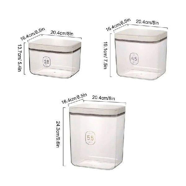 New 1PC Laundry Pods Container, 5.5L One-Click Pop-Up