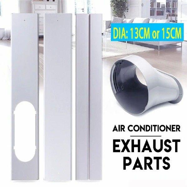 Portable Air Conditioner Window Kit Adjustable Slide Plate