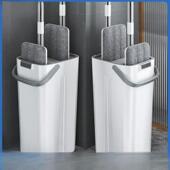 Lazy Mop Bucket Wet Flat Dry Mops Household and Scratch