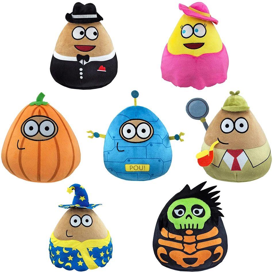 21cm Hot Game My Pet Alien Pou Plush Toy Furdiburb Emotion A