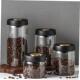 Bean Sugar Container Airtight Coffee Cereal with Lid Tea
