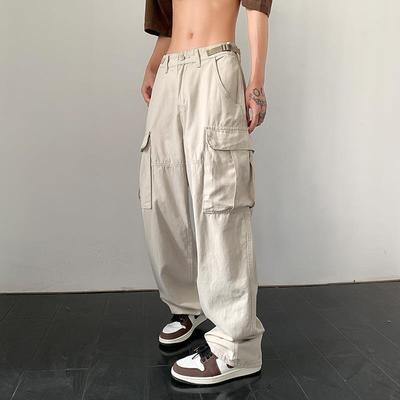 Women Cargo Straight Baggy Pants for Men Sweatpants Joggers