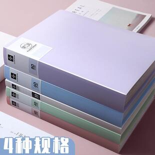 a4 folder file文件夹 clear book 插页透明多层资料册收纳fileA4