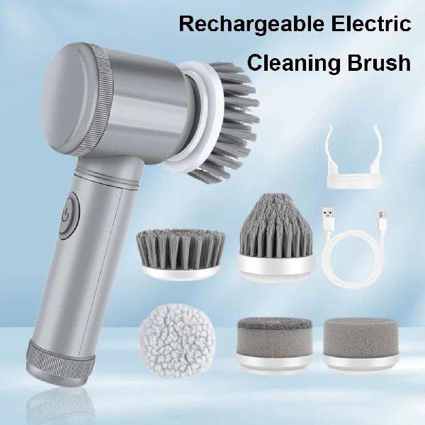 5 In 1 Electric Spinning Brush with 5 Replaceable Brush