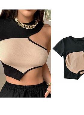 Black Corset Top Sexy Gothic Clothes Spaghetti Strap Crop To