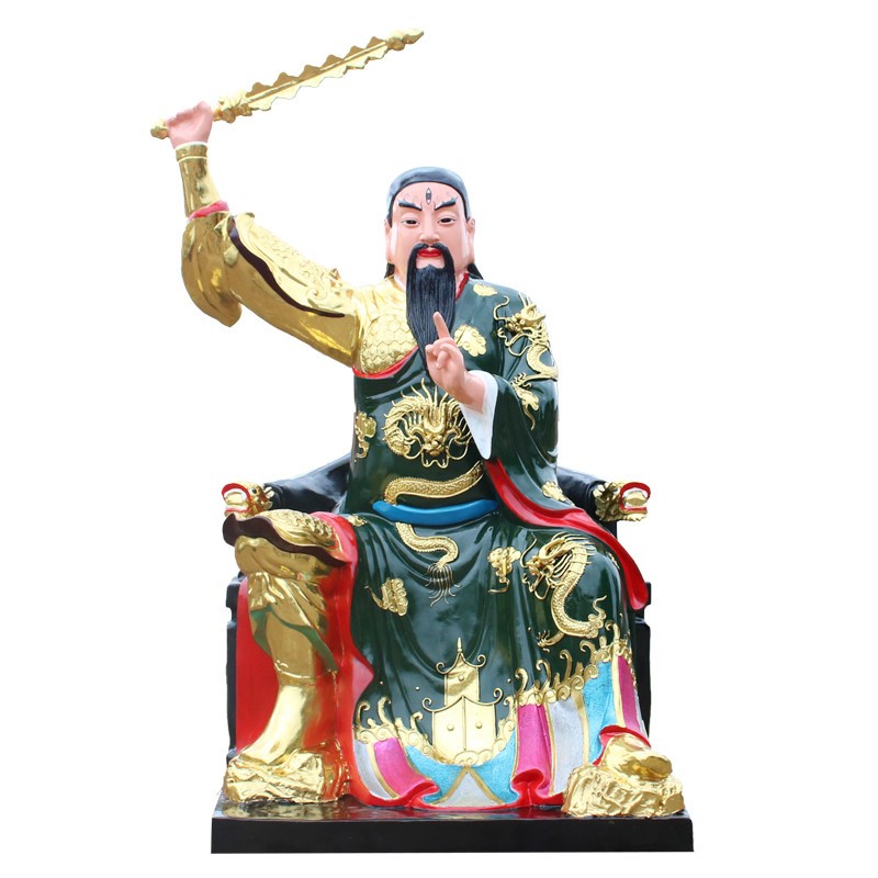 速发雷祖普化神像树脂玻璃钢佛像长生雷公雷神九天应元雷声像